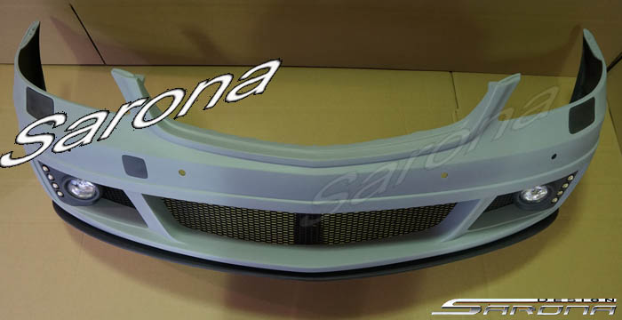 Custom Mercedes S Class  Sedan Front Bumper (2007 - 2013) - $2390.00 (Part #MB-120-FB)